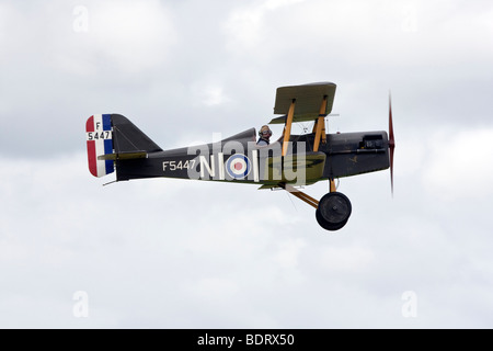 Royal Aircraft Factory SE.5a Replik WW1 Doppeldecker Stockfoto