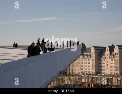 Oslo Opernhaus Stockfoto