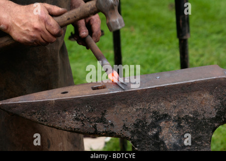 Dorfschmied Stockfoto