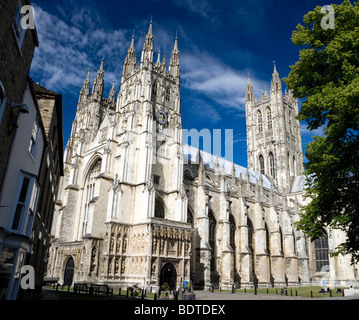 Die Kathedrale von Canterbury in Kent, UK Stockfoto