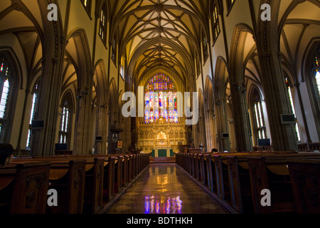 Dreifaltigkeitskirche, Manhattan, New York City, Vereinigte Staaten von Amerika Stockfoto