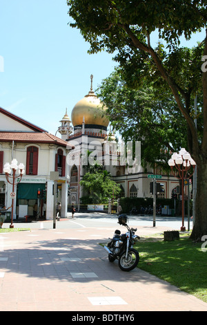 Masjid Sultan Moschee, Kampong Glam, Singapur Stadt Stockfoto