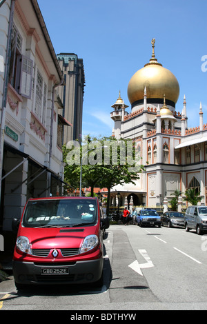 Masjid Sultan Moschee, Kampong Glam, Singapur Stadt Stockfoto