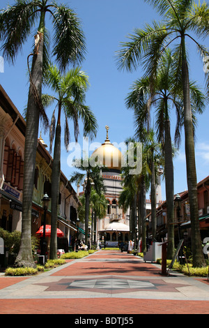 Masjid Sultan Moschee, Kampong Glam, Singapur Stadt Stockfoto