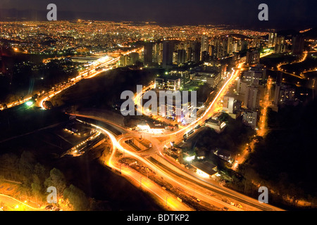 Anzeigen von Belo Horizonte Stadt von oben Alta Vila Tower, Nova Era, Minas Gerais, Brasilien Stockfoto