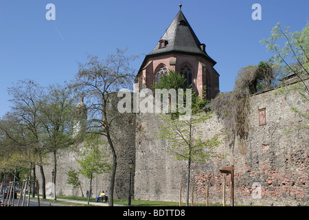 Frankfurt-Hoechst bin, Main, Hessen, Deutschland, Hessen, Deutschland Stockfoto