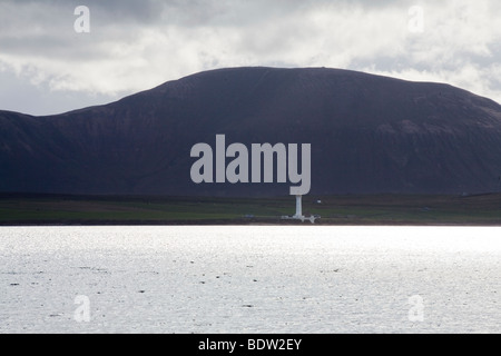 Blick von der Insel Festland Auf die Insel Hoy, Blick vom Festland zur Insel Hoy, Orkney Inseln, Schottland, schottland Stockfoto