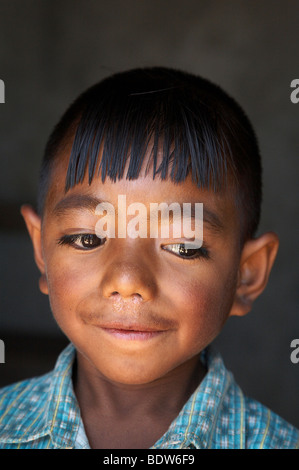 TIMOR LESTE junge von Fatumerita, Aileu Bezirk. Foto: SEAN SPRAGUE Stockfoto