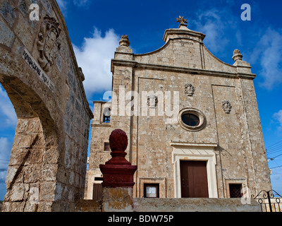 Kirche in Malta Insel Europa Stockfoto