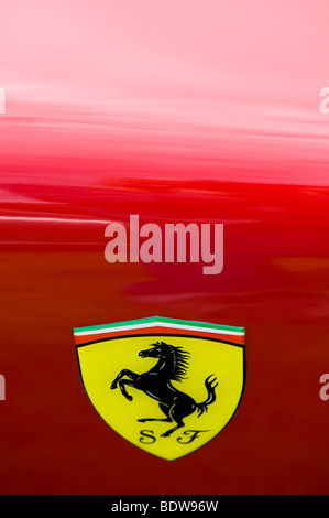 Ferrari Logo Pferd logo Stockfoto