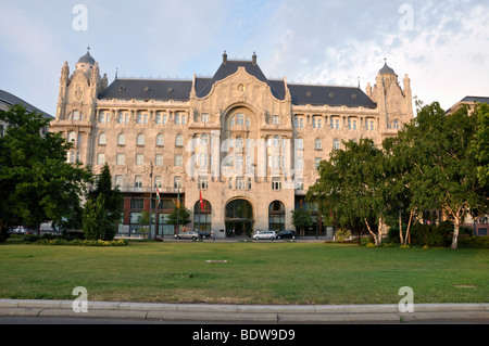 Osteuropa, Ungarn, Budapest, Hotel Gresham Palace Stockfoto