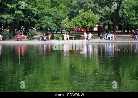 Osteuropa, Ungarn, Budapest, Stadtpark Stockfoto