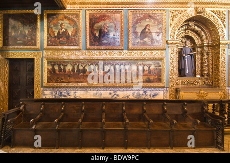 Kirche von Santo António, Saint Ivo, Capela Dourada, goldene Kapelle, Brasilien Stockfoto