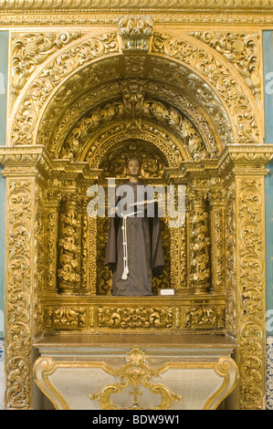 Kirche von Santo António, Saint Ivo, Capela Dourada, goldene Kapelle, Brasilien Stockfoto