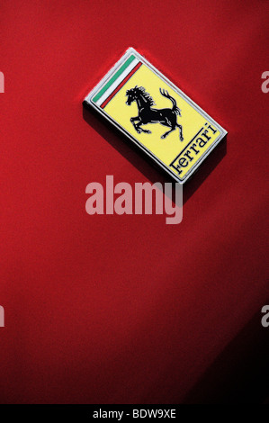 Ferrari Logo Pferd logo Stockfoto