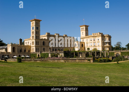 Osborne House, East Cowes, Isle Of Wight, Hampshire, England, Vereinigtes Königreich. Stockfoto