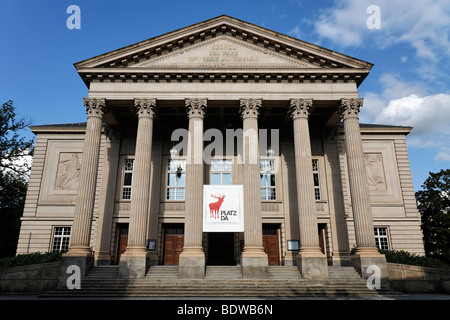 Meininger Theater, letzte neoklassizistische Theater in Rhön, Meiningen, Thüringen, Deutschland, Europa Stockfoto