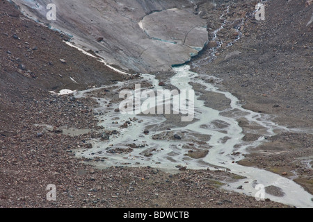 Susten-Gletscher am Sustenpass, Kanton Uri, Schweiz, Europa Stockfoto