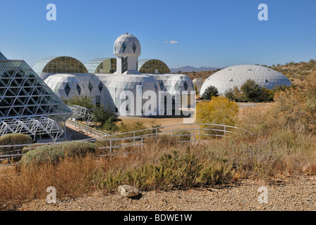 Biosphäre 2, Science and Research Center, Tucson, Arizona, USA Stockfoto