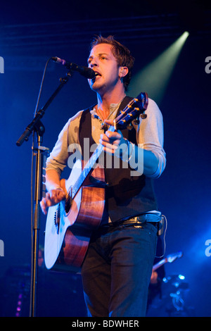 James Morrison, britischer Sänger und Songwriter, live in das Blue Balls Festival im Luzerner Saal des KKL Luzern, Switz Stockfoto