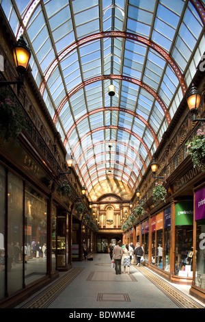 Die zentrale Passage in Newcastle Upon Tyne, England Stockfoto