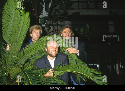 BEE GEES von links: Robin, Maurice und Barry Gibb über 1997 Stockfoto