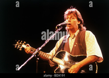 PAUL McCartney - britischer Rockmusiker um 1985. Foto: Rudi Keuntje Stockfoto