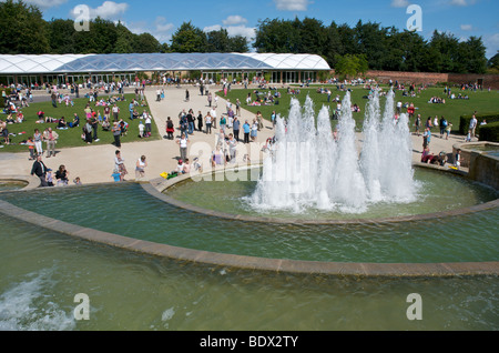 Die Brunnen und Becken in Alnwick Gardens, Northumberland Stockfoto