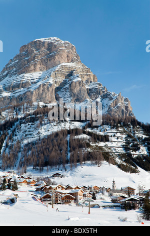 Kolfuschg in Badia, Sellastock Palette, Dolomiten, Südtirol, Trentino-Südtirol, Italien Stockfoto