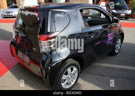 Schwarzen Toyota IQ Stockfoto