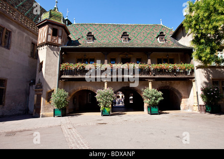 Platzieren Sie de l ' ancienne Douane, Altstadt von Colmar, Elsass, Frankreich, Europa Stockfoto