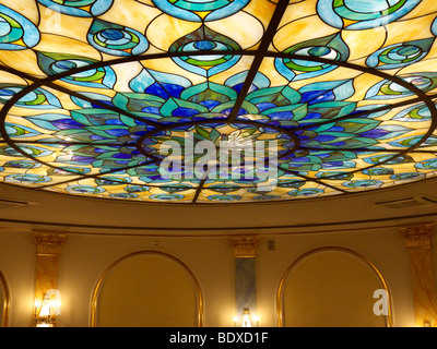 Details des Interieurs des Hotel Regina Palace Hotel in Stresa am Lago Maggiore in Norditalien Stockfoto