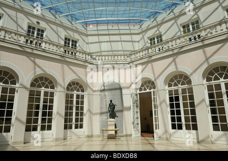 Zierhoefchen dekorative Hof, Foyer, Cuvillies Theater, München, Upper Bavaria, Bavaria, Germany, Europa Stockfoto