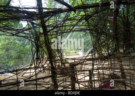 Tree House Gallery, temporäre Installation Regents Park Stockfoto