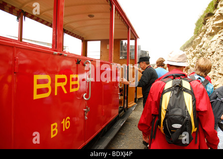 Brienz Rothorn Bahn Bahnhof, Bern, Schweiz, Europa Stockfoto