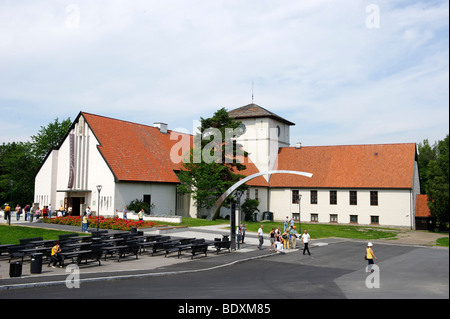 Oseberg-Shop gefunden 1904 in Vestfold, 814-819, Viking Schiff Hall, Vikingskiphuset, Bygdoy, Oslo, Norwegen, Skandinavien, Europa Stockfoto