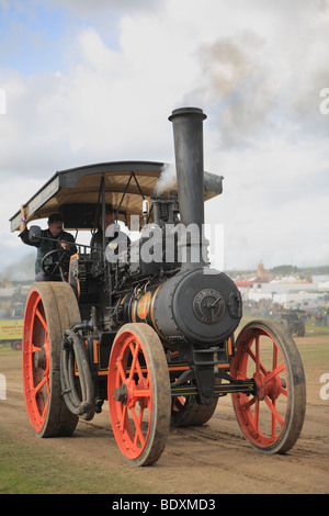 Vintage Dampfmaschine auf der 2009 Great Dorset Steam Fair 2009. Stockfoto