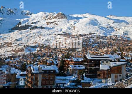 Verbier, Wallis, Quatre Vallées Region, Berner Alpen, Schweiz Stockfoto