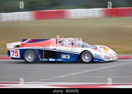 Deutsche Rennsport aufgelegt, German Racing Championship, Oldtimer Grand Prix Nürburgring Rennstrecke, Rheinland-Pfalz Stockfoto