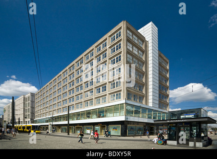 Berolinahauses Gebäude am Alexanderplatz Platz, Mitte, Berlin, Deutschland, Europa Stockfoto