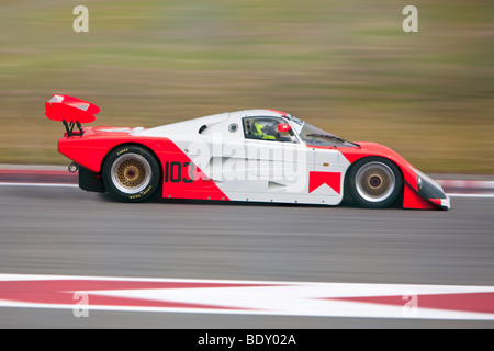 Deutsche Rennsport aufgelegt, German Racing Championship, Oldtimer Grand Prix Nürburgring Rennstrecke, Rheinland-Pfalz Stockfoto