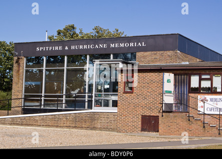 Spitfire und Hurricane Memorial Manston Kent Stockfoto