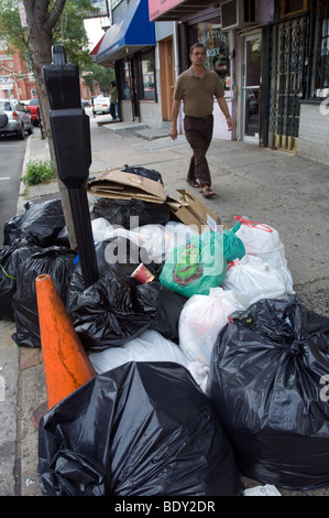 Ferry Street im Stadtteil Ironbound von Newark NJ Stockfoto