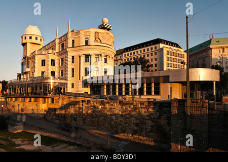 Urania, öffentliche Bildungseinrichtung und Sternwarte, Wien, Austria, Europe Stockfoto