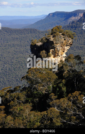 Verwaiste Rock, Jamison Valley, Blue Mountains National Park, New-South.Wales, Australien Stockfoto