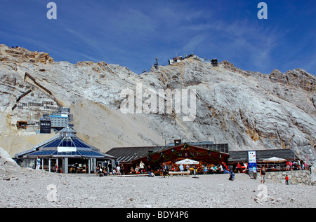 Sonn Alpin, Zugspitzmassivs, Zugspitzplatt Ski Resort, Wettersteingebirge, Upper Bavaria, Bayern, Deutschland, Europa Stockfoto