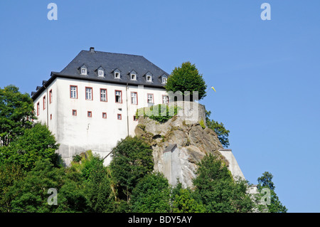 Bilstein, Burg, Jugendherberge, Lennestadt, Ebbegebirge natürlichen park, Sauerland, Nordrhein-Westfalen, Deutschland, Europa Stockfoto