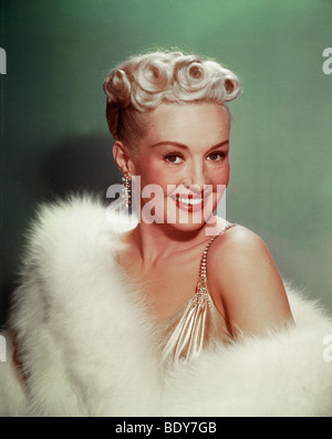 BETTY GRABLE - US-Schauspielerin Stockfoto