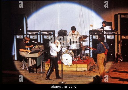 DIE Türen uns-Rock-Gruppe über 1968 mit Jim Morrison am Gesang Stockfoto