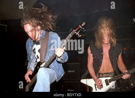 METALLICA - US HM Rockgruppe Stockfoto